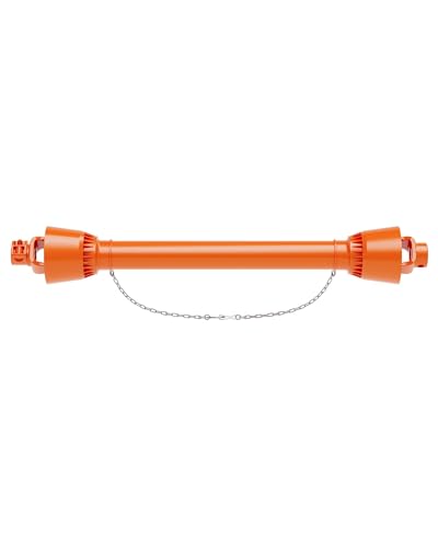 39"-55" Adjustable PTO Driveline Shaft, 1-3/8" 6-Spline Round End