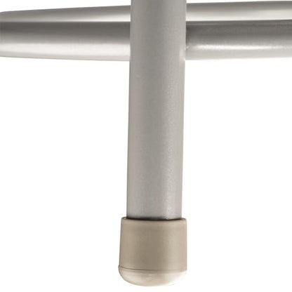 NPS 18" High Heavy Duty Steel Stool, Grey - color: Grey, size: 18"