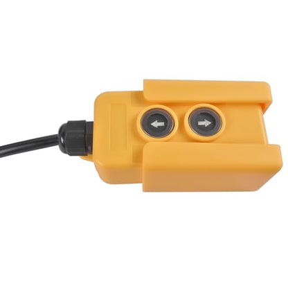 4 Quart Single Acting Hydraulic Pump 12V DC Hydraulic Power Unit Dump Trailer Plastic Tank Vahaha