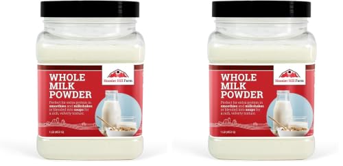 Whole Milk Powder by Hoosier Hill Farm, 1 Pound (Pack of 2) - size: 16 Ounce (Pack of 2)