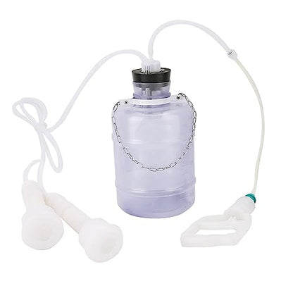 Yosoo Health Gear Manual Goat Milking Machine Kit Vacuum Pump System, 3L