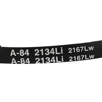 uxcell 5Pcs A84 Classic Wrapped Rubber V-Belt, 86" Outside Circumference x 0.51" Width x 0.32" Height, A-Section Rubber Drive Belt - size: A84