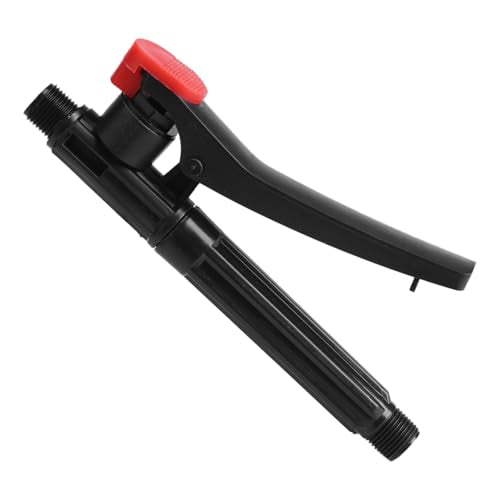 POCREATION Sprayer Handle for Garden Sprayer – Durable Black Plastic Agricultural Sprayer Accessory, Compatible with Most Handheld & Backpack Sprayers, Ergonomic Grip for Easy Watering & Irrigation