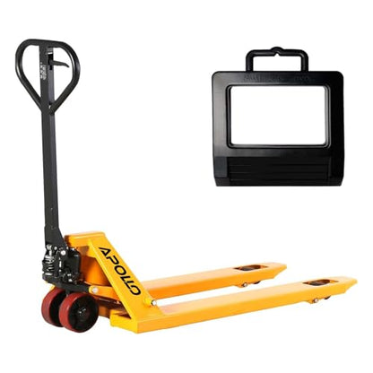 APOLLOLIFT Pallet Jack Trucks 27" W x 48" L Fork, 5500Lb with Extra Stopper - size: 5500lbs-48"x27"+Stopper