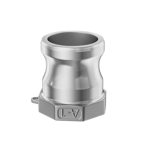 316 Stainless Steel 1 1/4" Camlock Fitting - Female thread pipe fitting - size: Cam lock 1 1/4" Type D+A