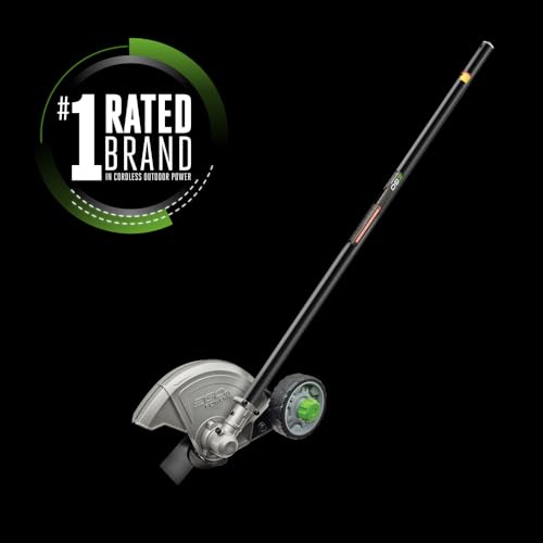 EGO Power+ 8" Carbon Fiber Edger Atttachment for Cordless Electric Multi-Head System Power Head - EA0820 - size: Edger Attachment, style: Attachment