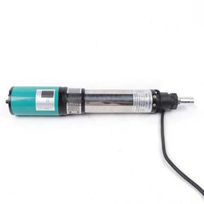 Electric Deep Well Solar Submersible Water Pump DC 24V 320W Farm Ranch Submersible Deep Bore Well Water Pump Pure Copper Motor 5000RPM 22 GPM Large Flow 82ft High Lift (24V 320W) - color: 24v 320w