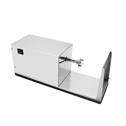 CGOLDENWALL Potato Slicer Electric Potato Tornado Spiral Slicer with Free Bamboo Skewers Stainless Steel Automatic Twisted Potato Cutter Machine Vegetable Cutting Machine for Home Commercial Use 110V