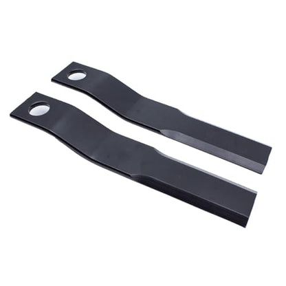 YDDVEHI 4pcs Skid Steer Brush Cutter Cutting Blades For AGT-RC72 EXRC54 Lawn Mower Forestry Machinery Cutting Blades 60Si2Mn Blades