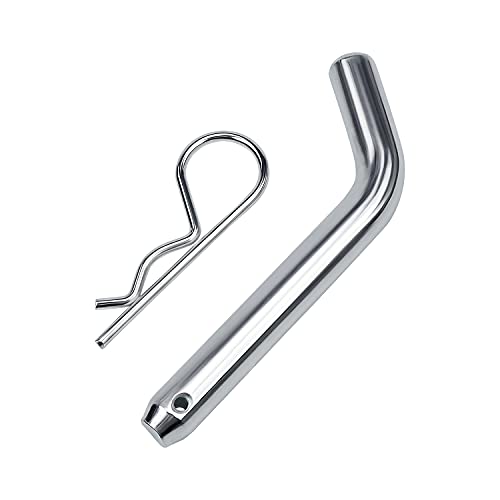 Cenipar Trailer Hitch Pin & Clip with Grooved Head, 5/8-in Diameter, Fits 2 or 2-1/2-in Receiver