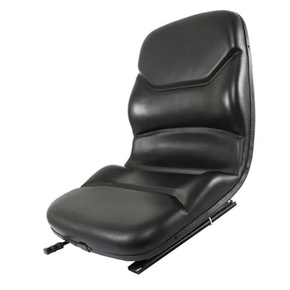 waltyotur Black Seat Replacement for Case Backhoe Loader 580C 580D 580E 580L 580M Skid Steer Loader