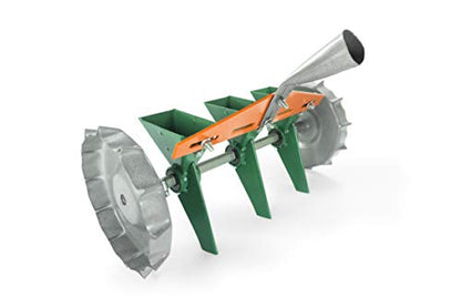 Varomorus Metal Precision Manual Seeder for Vegetables Greens Onion Radish Beets (3-Row) - size: 3-Row
