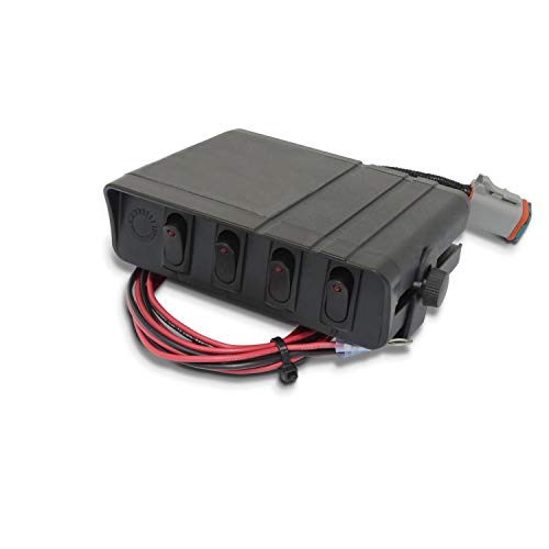 Summit Hydraulics Hydraulic Multiplier Kit, 4 Circuit Selector Valve Including Couplers and Switch Box Control