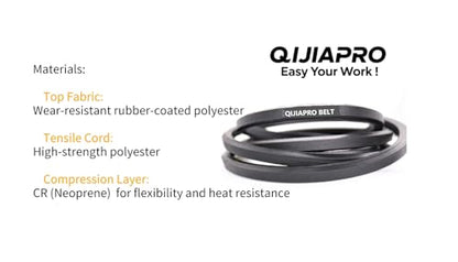 Garden Mower Ground Drive Belt Compatible with Walker 2248-1 - size: 2248-1