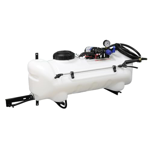 Master Mfg 15-Gallon ATV Broadcast Sprayer - 7ft Swath, 2.2GPM, 70PSI Max