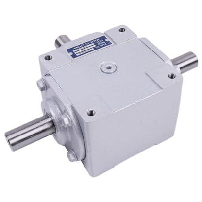 40 HP Right Angle Bevel Gearbox with Three 1" Keyed Shafts 1:1 1800 Max RPM