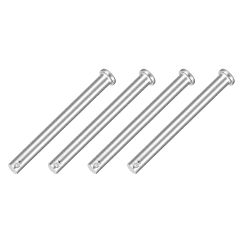 uxcell 4Pcs 3/8" x 4" Single Hole Clevis Pins, 304 SS Clevis Pins - size: 3/8" x 4"