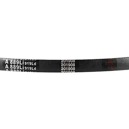 uxcell A889 V-Belts 889mm Inner Girth 13mm Top Width 8mm Thickness A-Section Rubber Drive Transmission Belt 2pcs - size: 35"