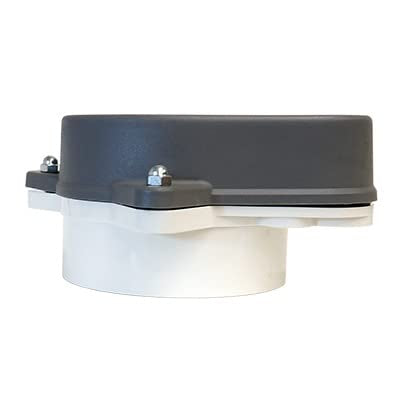 Merrill MFG WCOP403P 4" Watertight Sanitary ABS well cap, Seal (Colors May Vary)