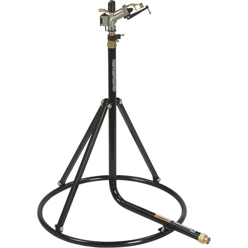Strongway Tripod Sprinkler, 7-14 GPM, 120ft. Coverage, 11,000 Sq. Ft.