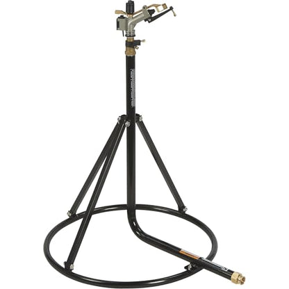 Strongway Tripod Sprinkler, 7-14 GPM, 120ft. Coverage, 11,000 Sq. Ft.