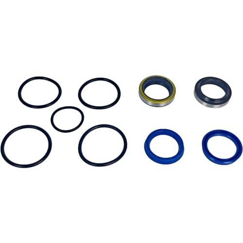 XYZIL Steering Cylinder Hydraulic Seal Kit K2561-16600 Compatible with Kubota BX1800D BX1830D BX2200D BX2230D BX22D BX23D Tractor RTV900 H12200 K2561-16560