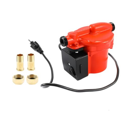 LPA15-90 1/6 HP Pressurizing Pump Black, Industrial, Plastic, 25 L/min Flow, 9m Max Height