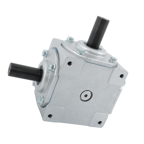 19455-SR-KW-KW-GR Right Angle Gearbox with 2 Key Shafts Right Angle Bevel Gearbox