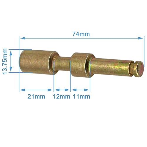 BUYMACHINERYPARTS 1-Pack S.6587 PTO Power Take Off Pin Yoke Quick Release