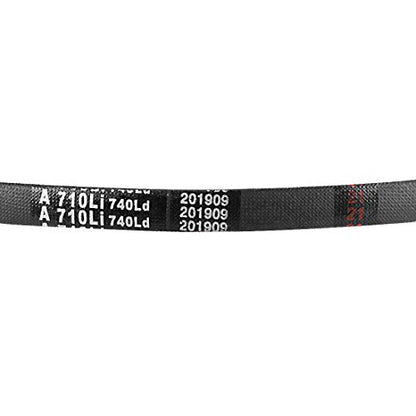 uxcell A710 V-Belts 710mm Inner Girth 13mm Top Width 8mm Thickness A-Section Rubber Drive Transmission Belt 2pcs - size: 28"