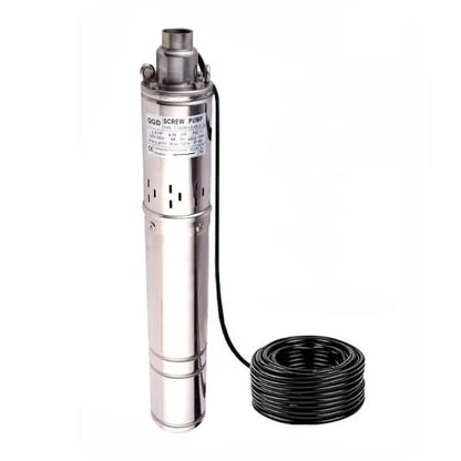 3Inch Stainless Steel Deep Well Submersible Pump - 110V, 8cm Bore, Max. Lift 335ft, 11GPM for Home, Garden, Agricultural Irrigation - size: 1" 110-120V 60Hz 1HP