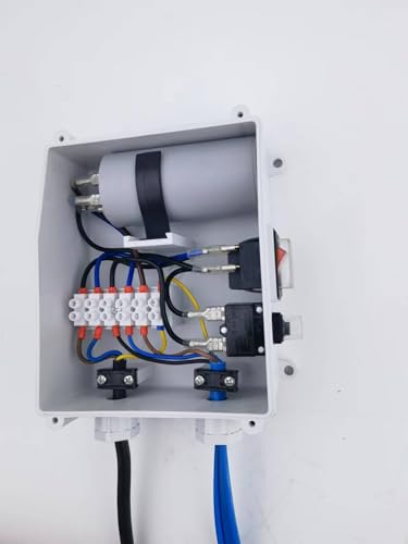 3 Inch Bore Deep Well Submersible Pump 110V 1/3HP Water Well Pump 157ft Head 18.5GPM Impeller Deep Well Pump with External Control Box for Water Tower Industrial Agricultural Irrigation Home Use - size: 3SDM207-110V/60Hz-1/3HP