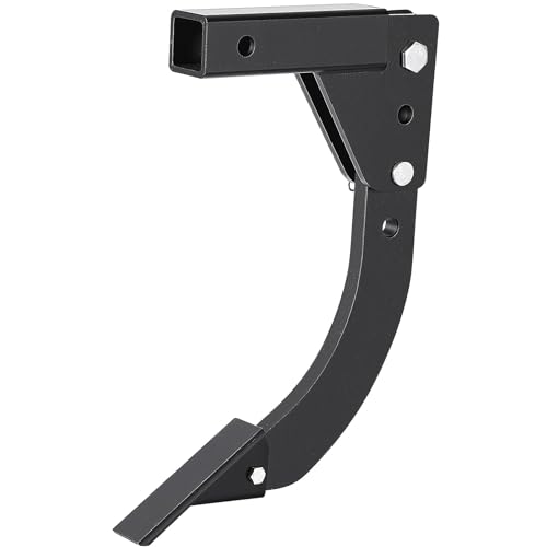 Heavy-Duty Hitch-Mounted Trencher Cutter/Subsoiler Attachment - Fits 2" Receiver ATV/UTV & Compact Tractors - Adjustable Depth - Replaceable Plow Teeth - Rust-Resistant