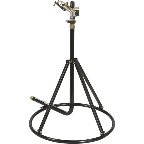 Strongway Tripod Sprinkler, 7-14 GPM, 120ft. Coverage, 11,000 Sq. Ft.