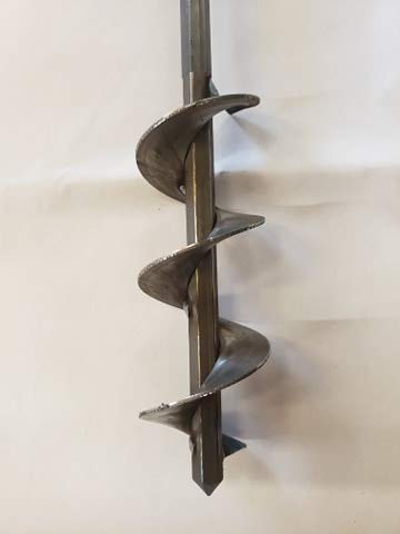 Dirt Hole Trappers Auger 2" by Performance Trapping Gear Dirt Hole Drill Augers Traps Trappers Auger