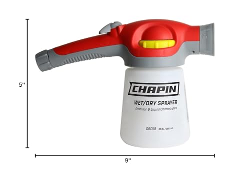 Chapin International G6015 Wet/Dry Hose-End Sprayer, Translucent - size: No Size