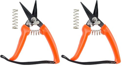 Hoof Trimmers Goat Hoof Trimming Shears Nail Clippers for Sheep, Alpaca, Lamb, Pig Hooves Multiuse Carbon Steel Trimmer (Pack of 2) - size: 8 inches (Pack of 2)