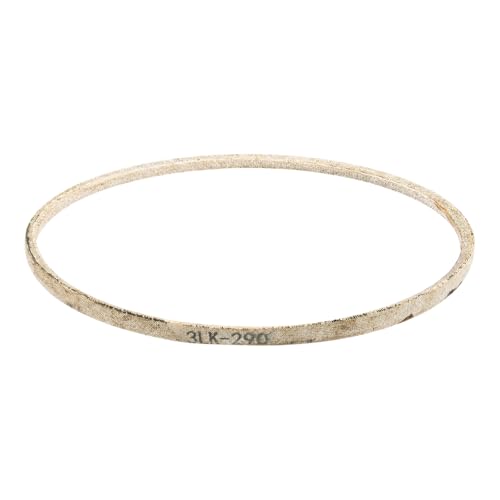 uxcell 3LK290 Cord Belt Grey, 3/8" x 29" Lawn and Garden Aramid V-Belt for Mower Deck - size: 29"