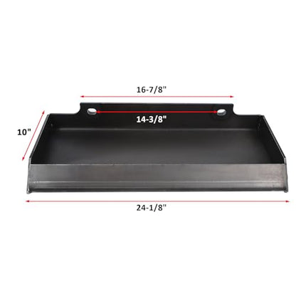 GAOMON 1/4" Quick Attachment Mount Plate Mini Skid Steer Compatible with Toro Dingo Ditch Witch, 1/2" Thick Inserts