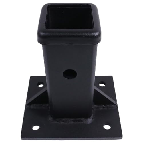 2" Bolt-On Receiver Tube Adapter Opening Hitch Wall Mount Bumper