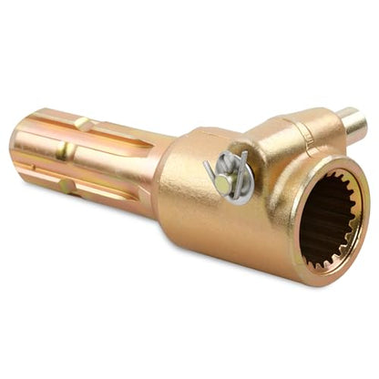PTO Extender Adaptor, Female 21 Spline & 1-3/8", Male 6 Spline & 1-3/8"