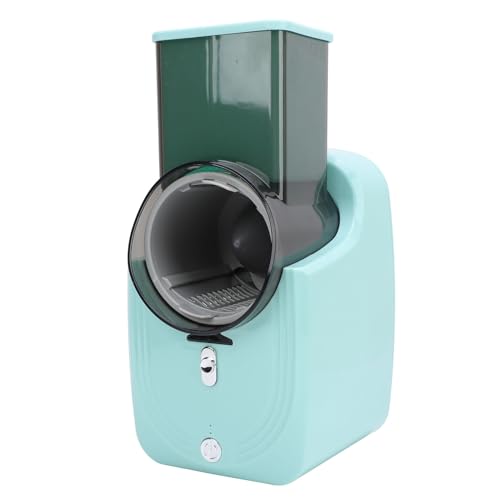Electric Cheese Grater, Salad Maker, Electric Vegetable Fruit Slicer Shredder with 3 Interchangeable Blades, 50W Electric Vegetable Slicer Shredder Chopper Salad Machine
