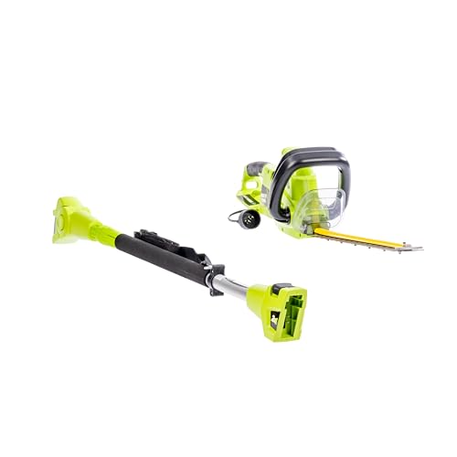 Earthwise CVPH43018 4.5-Amp 2-in-1 Convertible Pole Hedge Trimmer - style: 2-in-1 Pole Hedge Trimmer