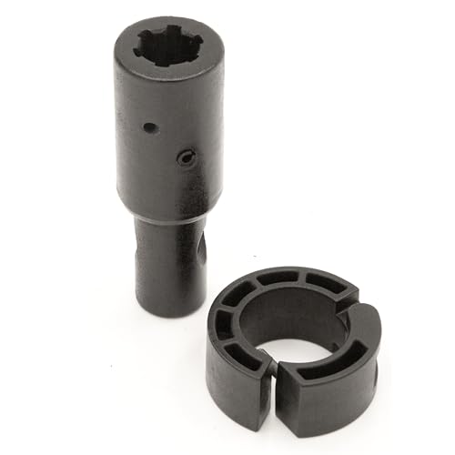 Earthquake 43410 6-Spline Shaft Input to 7/8” Smooth Shaft Output Earth Auger Bit Adapter with Quick Connect Collar Included - style: SPLINE SHAFT TO 7/8" SMOOTH SHAFT AUGER BIT ADAPTER