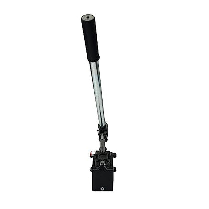 Single Acting Hydraulic Hand Pump with 3 QTs Tank - Manual Hydraulic Pump with Changeover Valve - 1.5 CID, 3600 PSI, 3/8" NPT Ports Piston Hand Pump - color: Single Acting, size: 1.5 CID 3 QTs tank