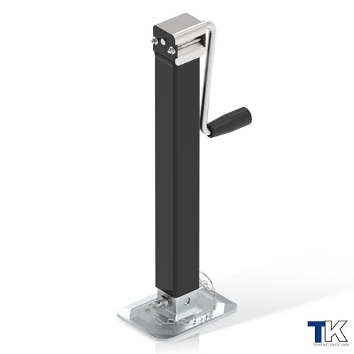 8000LBS Square Trailer Jack, 15" Lift, Heavy Duty Weld On Jack
