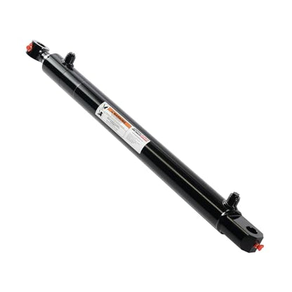 KINGWAY Double Acting Hydraulic Cylinder 2"Borex22"Stroke, 3000 PSI SAE#6 - size: 2“x22"