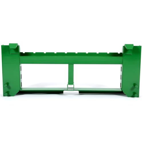 TrailBlaze 2500 lb Skid Steer Pallet Fork Frame Attachment for agricultural machinery Tractors - Quick Attach Loader/Skid Steer Mount - Heavy-Duty Fork Frame