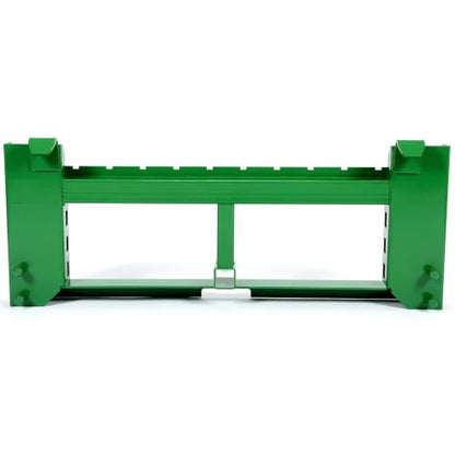 TrailBlaze 2500 lb Skid Steer Pallet Fork Frame Attachment for agricultural machinery Tractors - Quick Attach Loader/Skid Steer Mount - Heavy-Duty Fork Frame