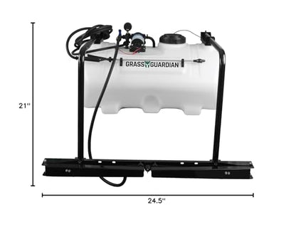 40 Gallon UTV Broadcast Sprayer - 2.2GPM, 10' Swath - size: 40 Gallon, style: UTV
